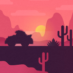 Fluffy Run Icon